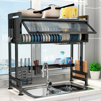 Thumbnail for Platero Escurridor De Platos Con Gabinete Para Loza