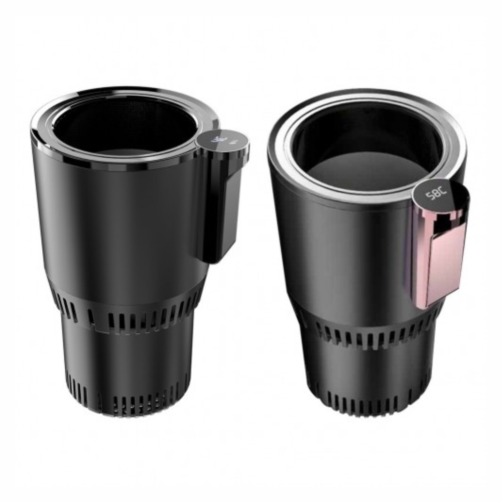 Porta Vasos Para Carro Enfría Y Calienta Electrónico Digital