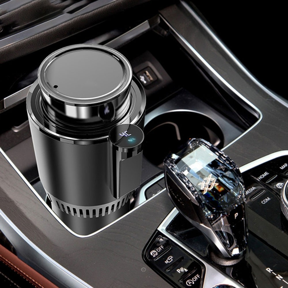 Porta Vasos Para Carro Enfría Y Calienta Electrónico Digital