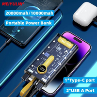 Thumbnail for Power Bank 20000mah Multipuertos Tipo Lighting V8 Luces Led