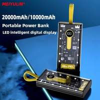 Thumbnail for Power Bank 20000mah Multipuertos Tipo Lighting V8 Luces Led