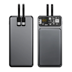 Power Bank 20000 mAh Multipuertos Tipo Lighting Tipo C 20w Digital