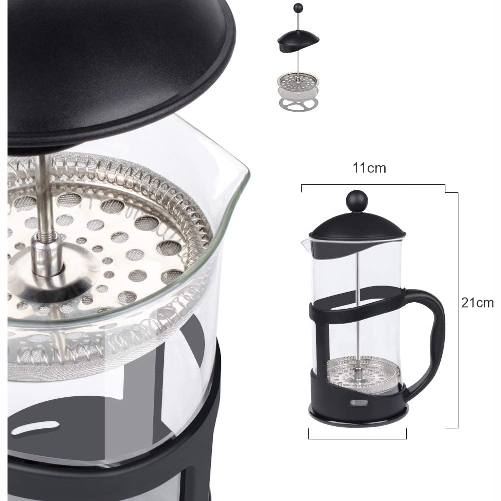 Cafetera Prensa Francesa 800ml Cafe French Press Embolo