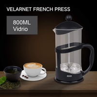 Thumbnail for Cafetera Prensa Francesa 800ml Cafe French Press Embolo