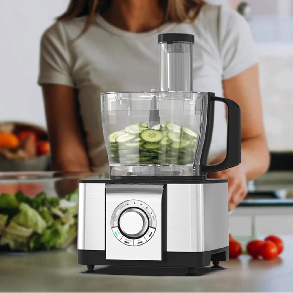 Procesador De Alimentos Semiindustrial Acero Inoxidable 650w