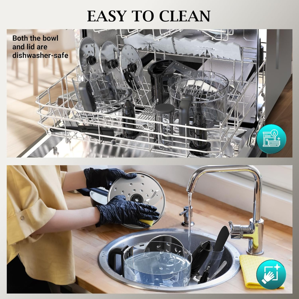 Procesador De Alimentos Semiindustrial Acero Inoxidable 650w