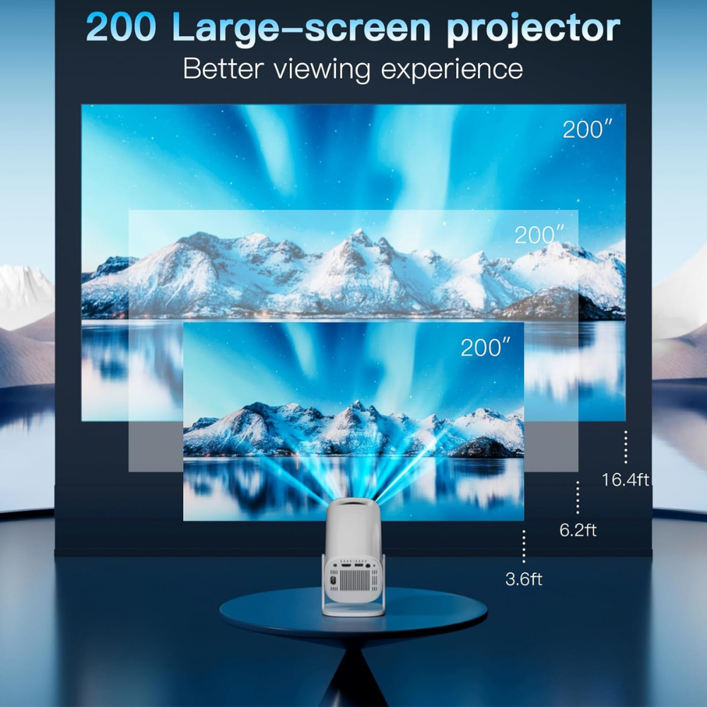 Proyector Video Beam Wifi 5g Android Game 2 Controles P300