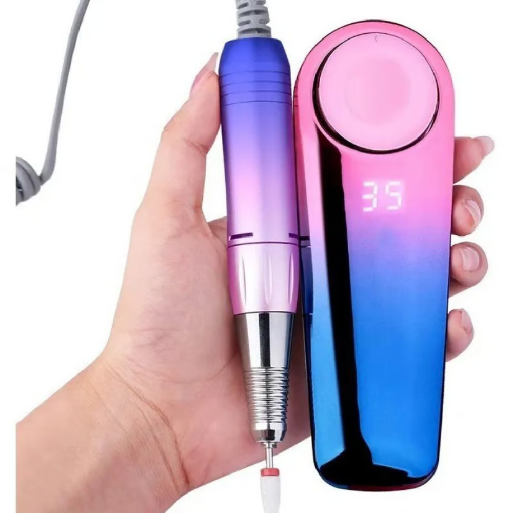 Pulidor De Uñas Profesional Recargable P10 Con Accesorios