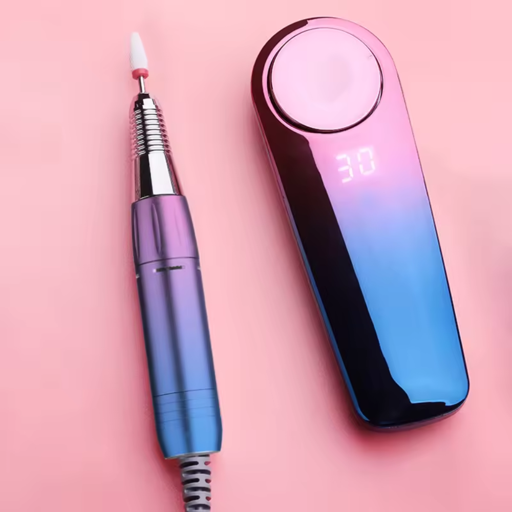 Pulidor De Uñas Profesional Recargable P10 Con Accesorios