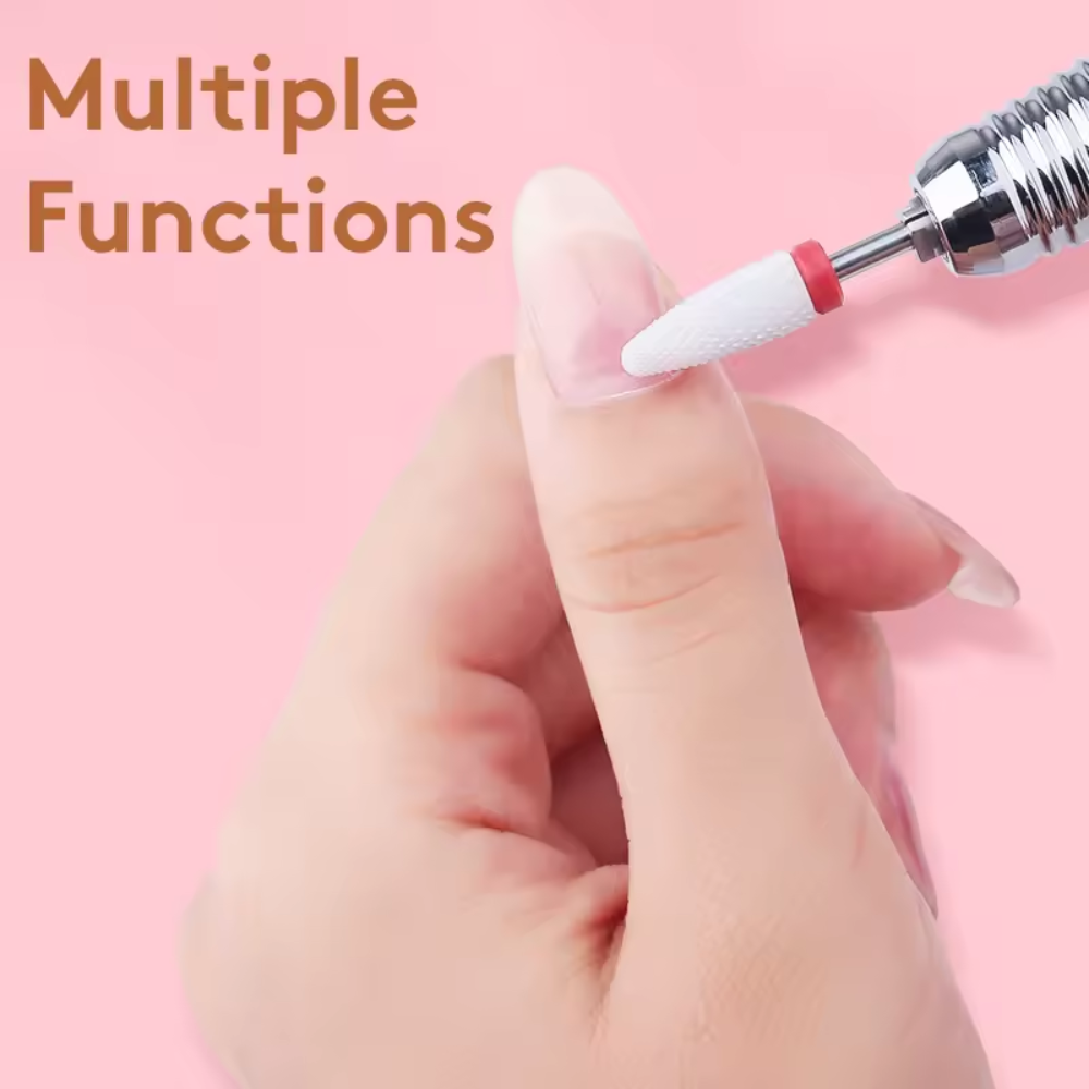 Pulidor De Uñas Profesional Recargable P10 Con Accesorios