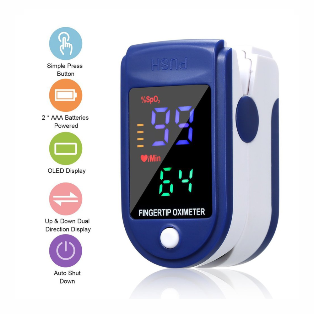 Pulso Oxímetro Digital Saturación De Oxigeno