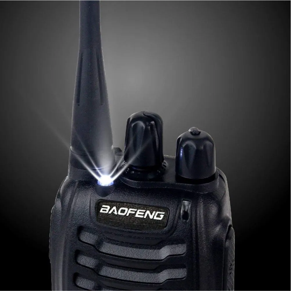 Radio Intercomunicador Baofeng 888s Uhf X10 Batería 2800mah