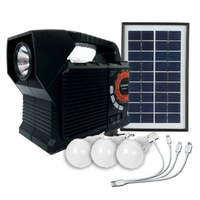 Thumbnail for Radio Portátil Bluetooth Usb Kit Solar Sonivox 4 Bombillos