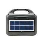 Parlante Bluetooth Solar Power Bank Micrófono Multifunción