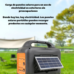Parlante Bluetooth Solar Power Bank Micrófono Multifunción