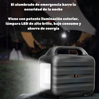 Parlante Bluetooth Solar Power Bank Micrófono Multifunción