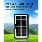 Linterna Solar Multifunción Bombillos Led Power Bank Cl-02