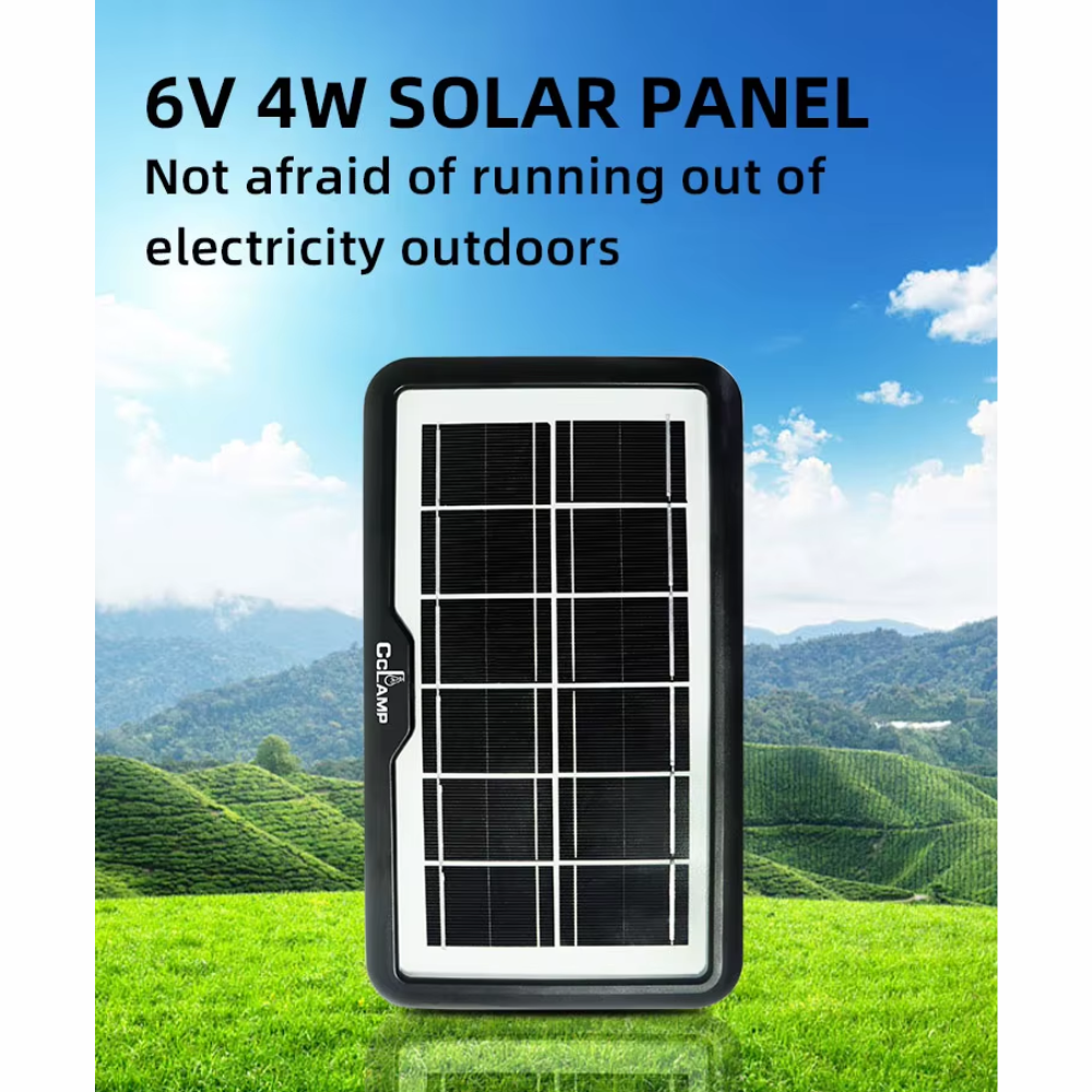 Linterna Solar Multifunción Bombillos Led Power Bank Cl-02