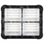 Reflector Solar Portatil Recargable 4 Modos Luz Power Bank