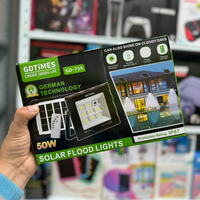 Thumbnail for Lampara Reflector Solar 50w Control Remoto Gd Plus Gd755