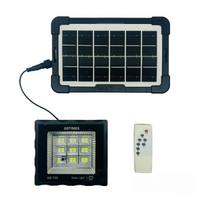 Thumbnail for Lampara Reflector Solar 50w Control Remoto Gd Plus Gd755