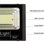 Reflector Solar 1200w Control Remoto Sensor Oscuridad Jortan