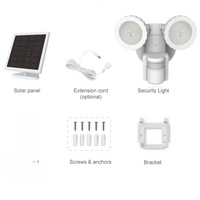Thumbnail for Reflector Solar Articulado Sensor Ajustable 120° Luz Blanca