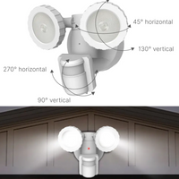 Thumbnail for Reflector Solar Articulado Sensor Ajustable 120° Luz Blanca
