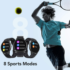 Smartwatch Reloj Inteligente Deportivo G-tide R3 Doble Pulso