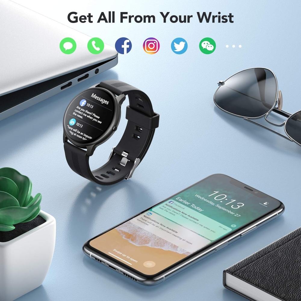 Smartwatch Reloj Inteligente Deportivo G-tide R3 Doble Pulso