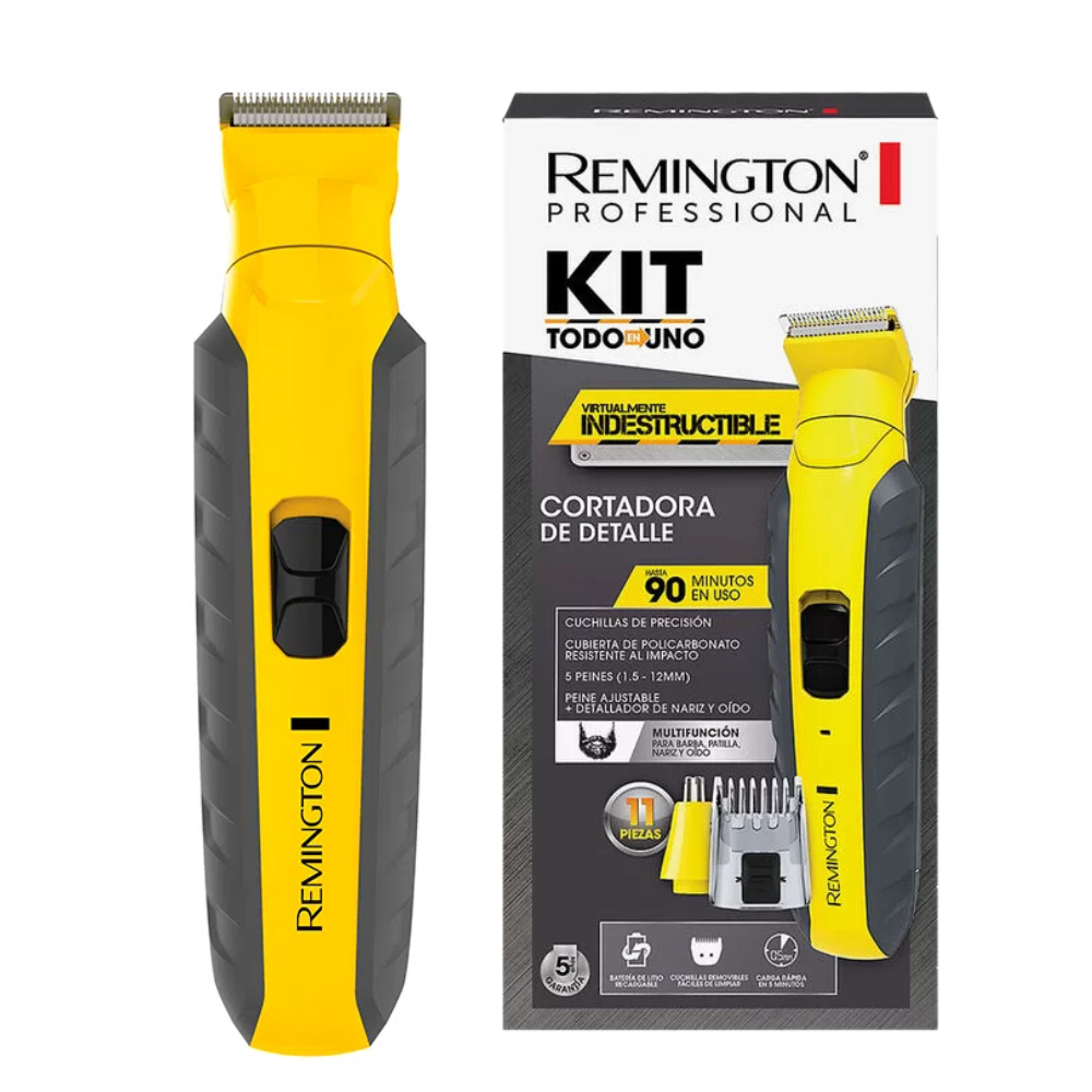 Afeitadora Recargable Remington Kit Todo En Uno Original