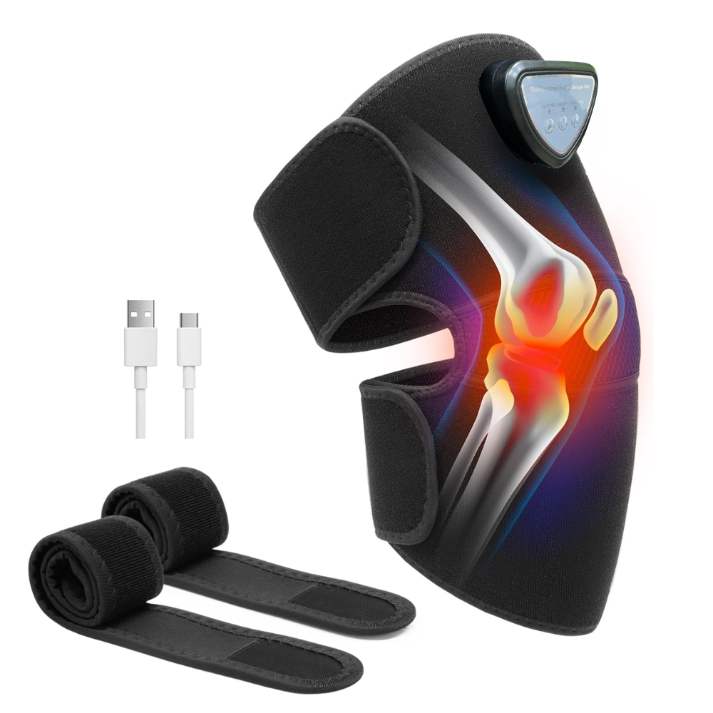 Rodillera Termica Masajeador 5 En 1 Electrico 3 Velocidades