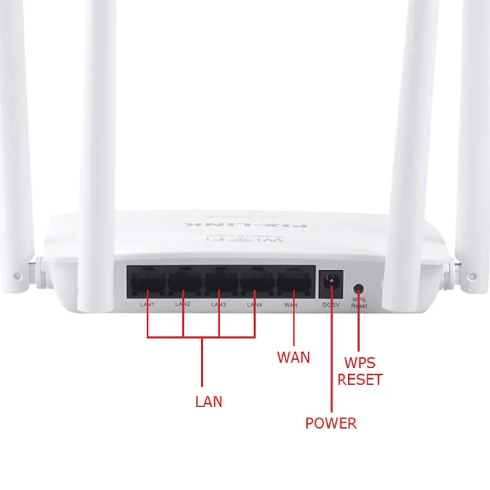 Repetidor Wifi Modem Router 4 Antenas Wr08