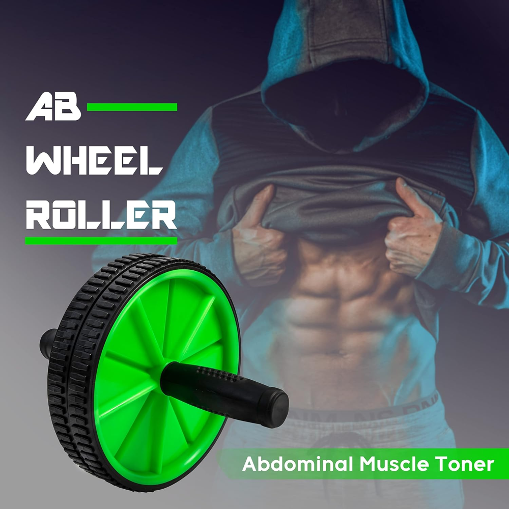 Rueda Abdominal Mango Antideslizante Tonifica Cuerpo Completo