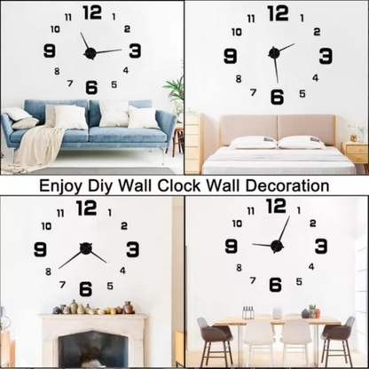 🕰️✨Reloj De Pared Decorativo 3d Grande Diseño Moderno🏠💎