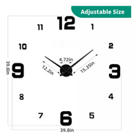 Thumbnail for 🕰️✨Reloj De Pared Decorativo 3d Grande Diseño Moderno🏠💎