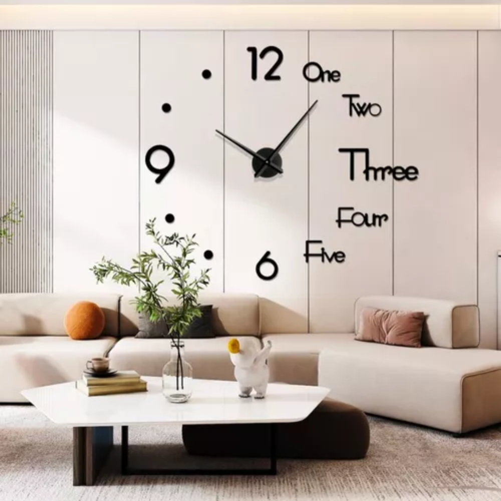 🕰️✨Reloj De Pared Decorativo 3d Grande Diseño Moderno🏠💎