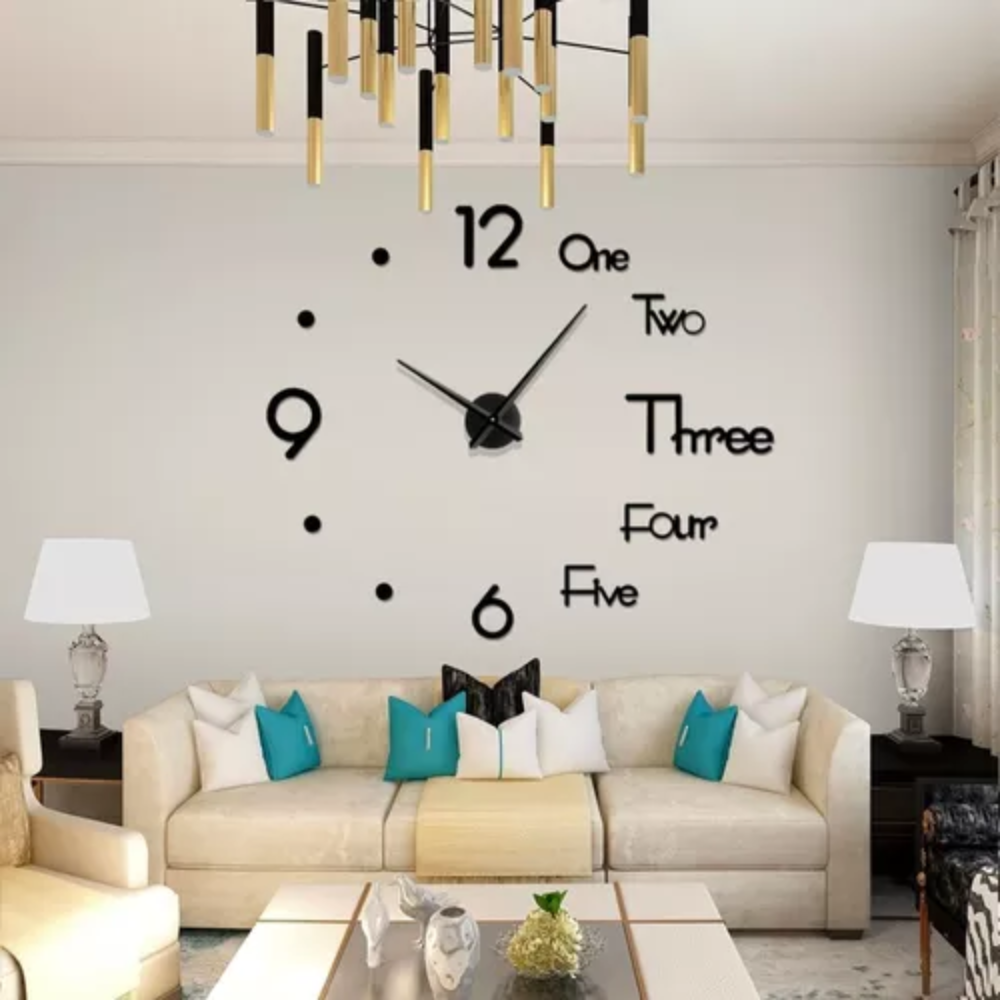 🕰️✨Reloj De Pared Decorativo 3d Grande Diseño Moderno🏠💎