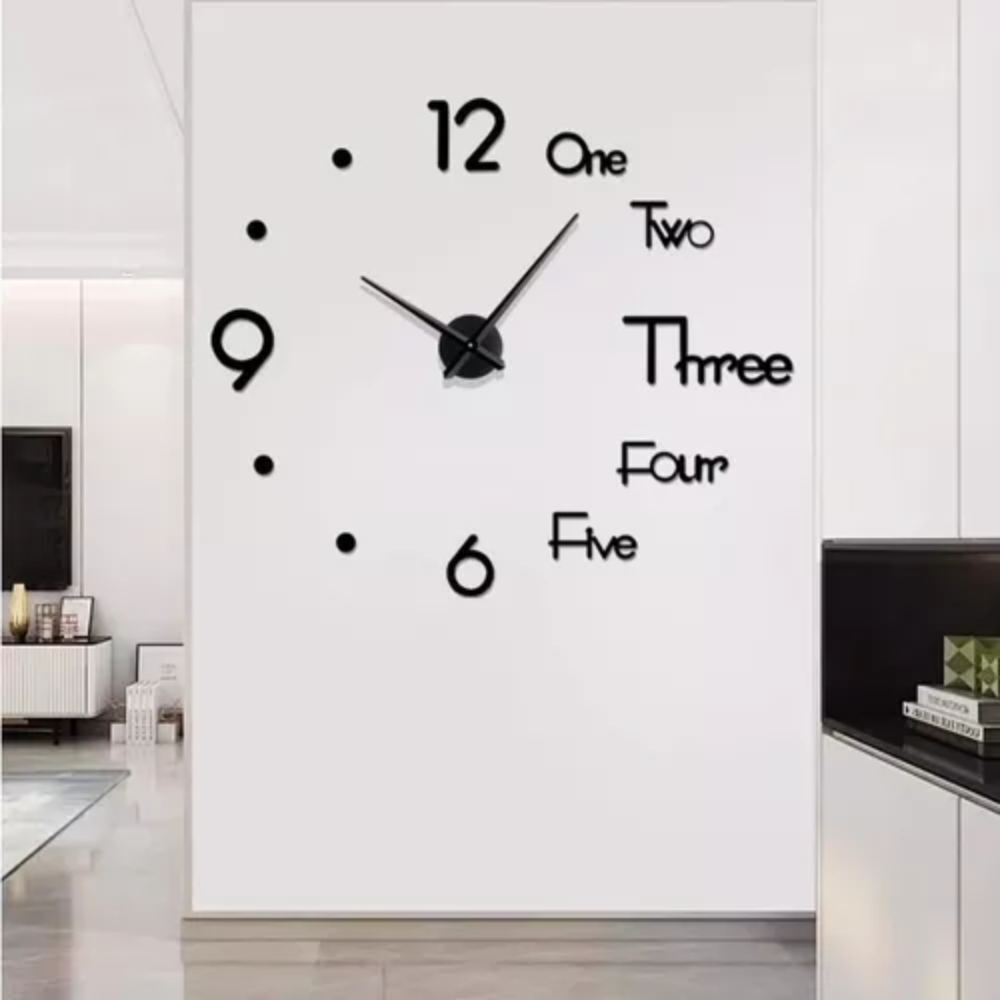 🕰️✨Reloj De Pared Decorativo 3d Grande Diseño Moderno🏠💎