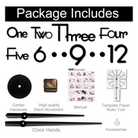 Thumbnail for 🕰️✨Reloj De Pared Decorativo 3d Grande Diseño Moderno🏠💎