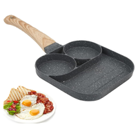 Thumbnail for Sartén De 3 Puestos Para Huevos Arepas Antiadherente