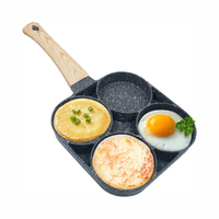 Thumbnail for Sartén De 4 Puestos Para Huevos Arepas Antiadherente