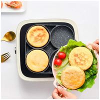 Thumbnail for Sartén De 4 Puestos Para Huevos Arepas Antiadherente