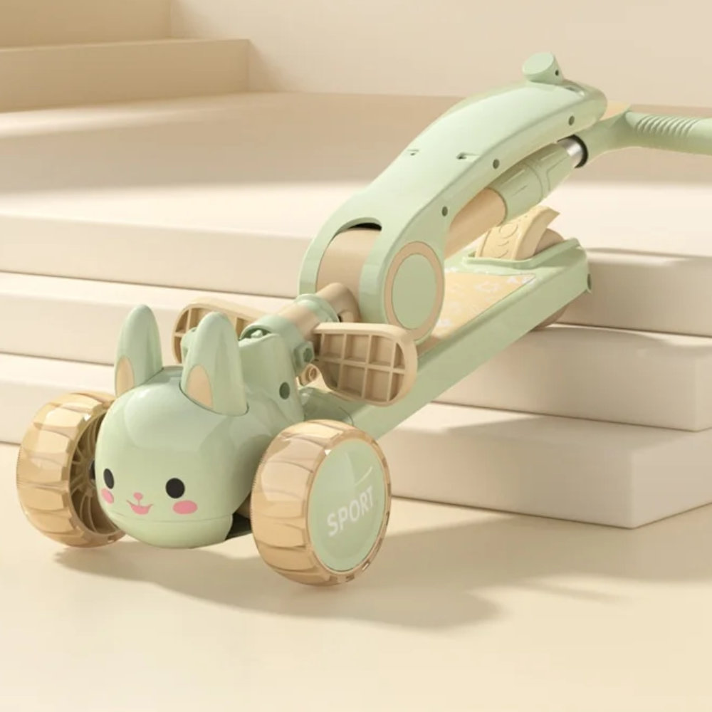 Scooter Ajustable Musical Para Niños Con Luces Led Jlbaby