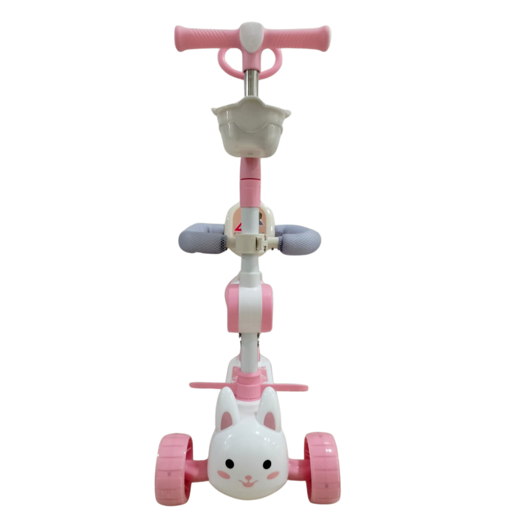 Scooter Ajustable Musical Para Niños Con Luces Led Jlbaby