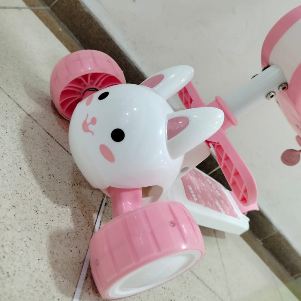 Scooter Ajustable Musical Para Niños Con Luces Led Jlbaby