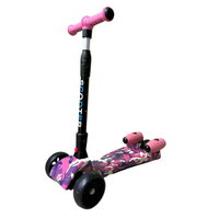 Thumbnail for Patineta Scooter Con Humo Para Niños Bluetooth Luces Led