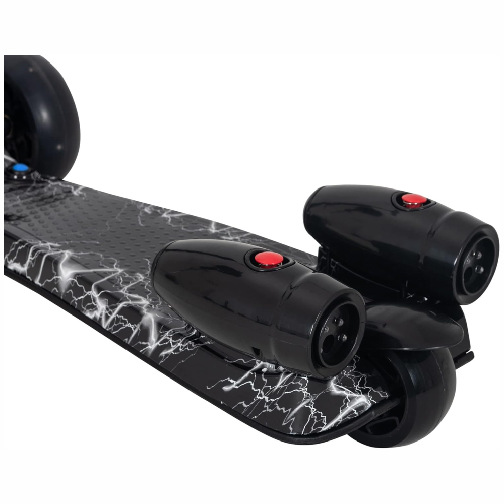 Patineta Scooter Con Humo Para Niños Bluetooth Luces Led