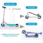 Scooter Eléctrica Plegable Para Niños Epower E65 Resiste 70k