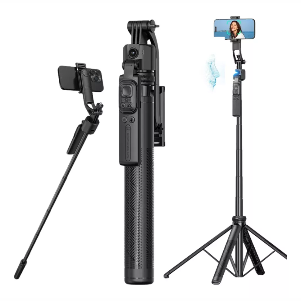Selfie Tripode Para Celular Reconocimiento Facial Ia Gymbal